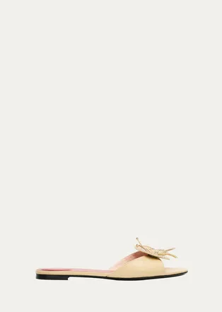 Valentino Garavani Flutterby Flat Slides