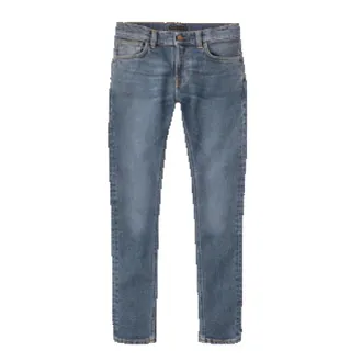 Nudie Jeans Slim-fit Jeans, male, Blue, Size: W34 Tight Terry