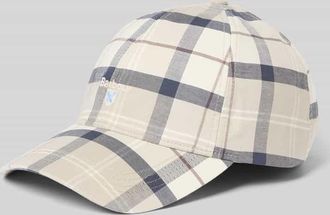 Barbour Basecap aus reiner Baumwolle in Beige, Gr&ouml;&szlig;e 1