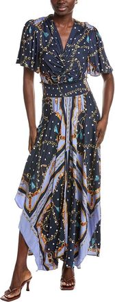 Maje Flutter Maxi Dress