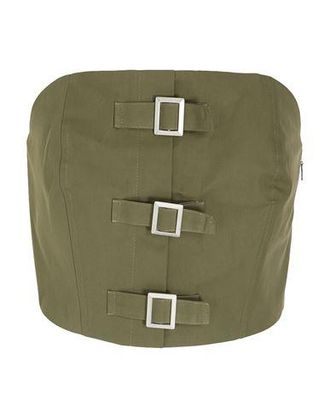 8 by YOOX BANDEAU BUSTIER W/ FRONT BUCKLES