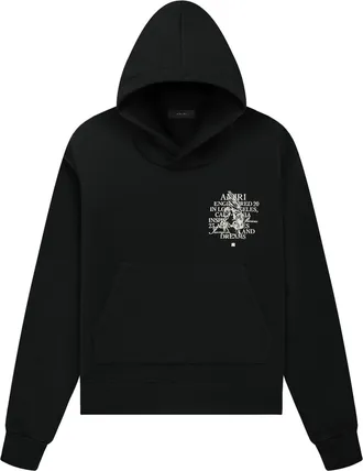 Amiri Precious Memories hoodie - men - Cotton - XXXL - Black