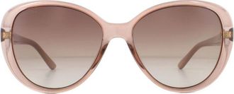 Jimmy Choo London Womens Sunglasses AMIRA/G/S FWM HA Nude Brown Gradient - Beige - One Size