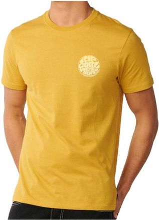 Rip Curl Wettie Passage Icon Tee T-Shirt f&uuml;r Herren | gelb