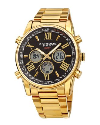 Akribos XXIV Akribos Xxiv Mens Stainless Steel Watch