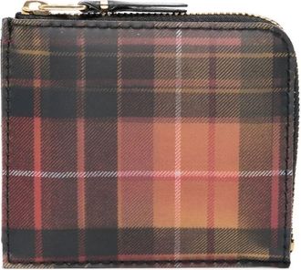 Comme Des Garçons CDG Lenticular holographic wallet - unisex - Polyurethane/Calf Leather/Thermoplastic Polyurethane (TPU) - One Size - Red