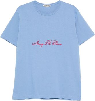 J.W.Anderson Lettring-embroidery T-shirt