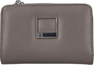 Rebelle Portemonnees - Dames - Portefeuilles - Grijs - ONE Size - Leer - Accessoires