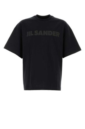 Jil Sander Black Cotton T Shirt