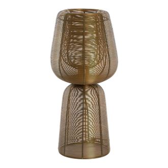 Light & Living L&aacute;mpara De Mesa - Aboso - Bronce - Metal - E27 - - Light&living