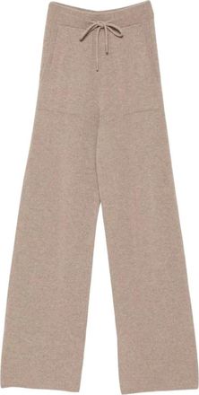Max Mara Pantalones de punto Mxmfiabe - Trousers - Mujer - Beige - S