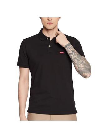 Guess Polo Guess heren klassiek logo rood