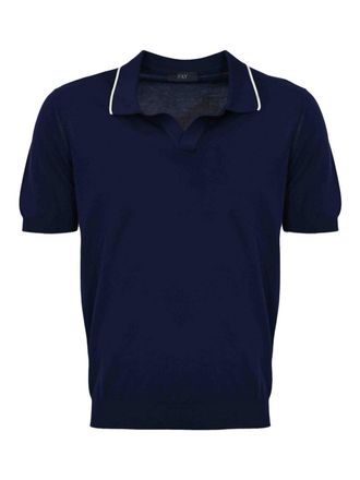 Fay Cotton knit polo shirt