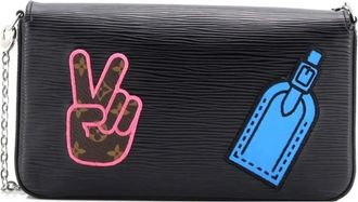 Louis Vuitton Felicie Pochette Limited Edition Patchwork Epi Leather crossbody bag - Zwart