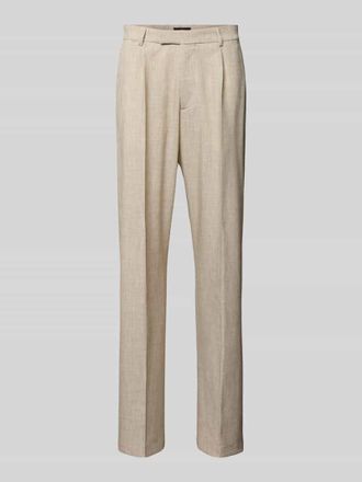 Cinque Straight Fit Anzughose mit Viskose-Anteil Modell EDEN in Beige, Gr&ouml;&szlig;e 44