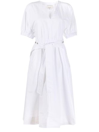 3.1 Phillip Lim short-sleeve belted dress - White