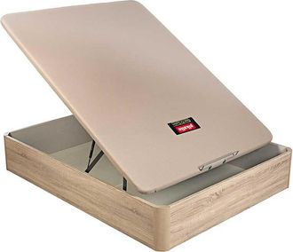 Pikolin Canapé abatible pikolin naturbox 2.0 transpirable altura 36 cm 135x190 cm - Roble