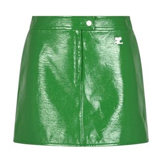 Courr&egrave;ges Donna, Gonne, Verde, S, new