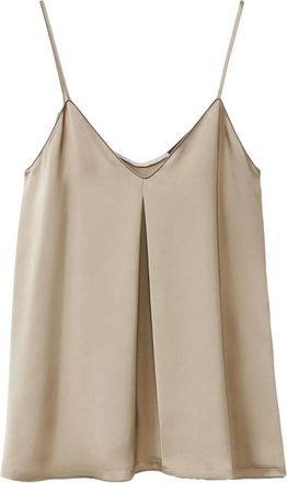 Fabiana Filippi Spaghetti Strap Bustier Top - Dames - Tops zonder mouwen - Beige - S - Tops