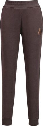 A|X Armani Exchange Tapered Trainingsbroeken - Dames - Sweatpants - Bruin - S - Polyester - Broeken