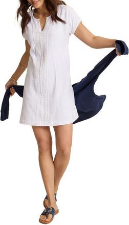 Tommy Bahama Sunset Harbor Eyelet Trim Dress in White at Nordstrom, Size X-Small