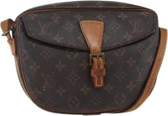 Louis Vuitton Pre-owned Canvas Cross Body Bag - Dames - Vintage Schoudertas - Bruin - ONE Size - Vintage