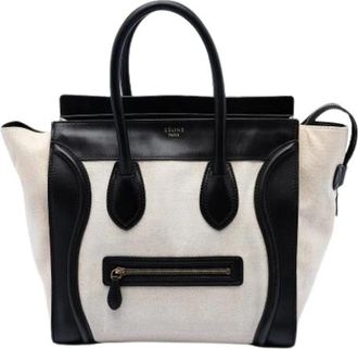 Celine Pre-owned Luggage Tote - Dames - Vintage Shopper - Veelkleurig - ONE Size - Leer - Vintage