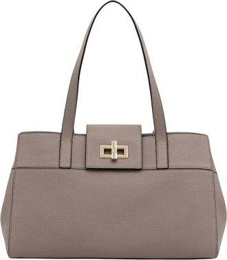 Furla Amelia L Tote - Dames - Schoudertassen - Beige - ONE Size - Leer - Tassen