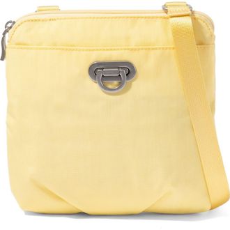 Baggallini Coastal Flip Lock Mini Crossbody in Butter Yellow at Nordstrom