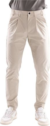 People of Shibuya Kobra Pm 950 - Heren - Chinos - Beige - XL - Leer - Broeken