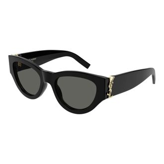 Saint Laurent Dames, Accessoires, Zwart, Maat: 53 MM Nylon