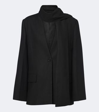 Toteme Tie-neck blazer