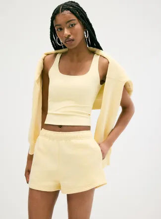 Twik Womens Fleece mini short