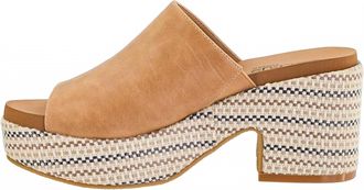 Corkys Footwear Womens Totally Buggin Wedges In Caramel