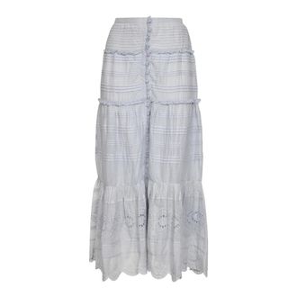 Isabel Marant Rokken, Dames, Blauw, XS, Katoen, Marant Etoile Skirts Blauw