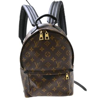 Louis Vuitton Palm Springs Monogram Brown Canvas Backpack Bag (Pre-Owned)