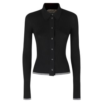 Roberto Collina Truien & Vesten, Dames, Zwart, S, Cardigans