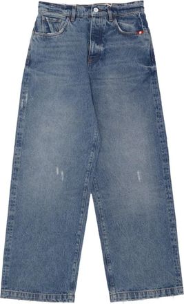 Amish Labrea Denim - Heren - Loose Fit Jeans - Blauw - W32 - Denim - Jeans