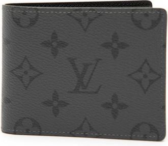 Louis Vuitton Pre-owned Wallets, female, Gray, Size: ONE SIZE Pre-owned Fabric Wallet