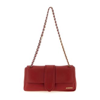 Jacquemus Borsa a spalla Le Chiquito Long in pelle - - Bags - Donna - Rosso - ONE SIZE