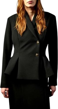 Liviana Conti Jassen > Blazers - Dames - Blazers - Zwart - 2XL - Jassen