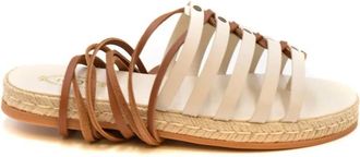 Tod's Platte Sandalen - Dames - Schoenen - Beige - Maat: 37 EU