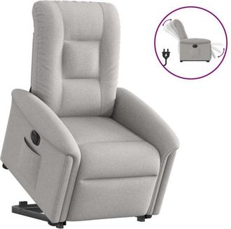 vidaXL Vidaxl - Sill&oacute;n El&eacute;ctrico Reclinable Elevable De Tela Gris Nube