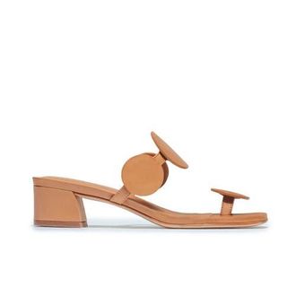 Bernardo Jupiter Moon Heeled Sandal in Butterscotch at Nordstrom, Size 7.5