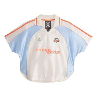 adidas (WMNS) adidas x Miaou Cropped Jersey Asia Sizing Chalk White KR4492