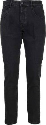 Don the Fuller Stijlvolle Yaren Schoenen - Heren - Slim Fit Jeans - Zwart - W38 - Katoen - Jeans