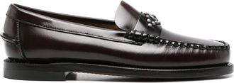 Sebago Classic Dan Rhombus loafers - women - Calf Leather/Calf Leather/Calf Leather - 6 - Brown