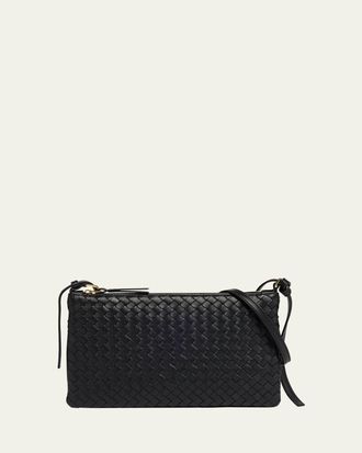 Bottega Veneta Gemellini Leather Crossbody Bag