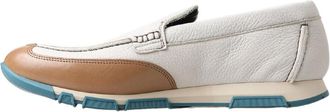 Dolce & Gabbana Mens Leather Loafer White