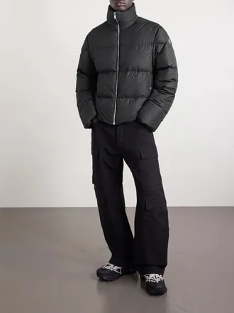 Rick Owens + Moncler Quilted Shell Down Jacket
